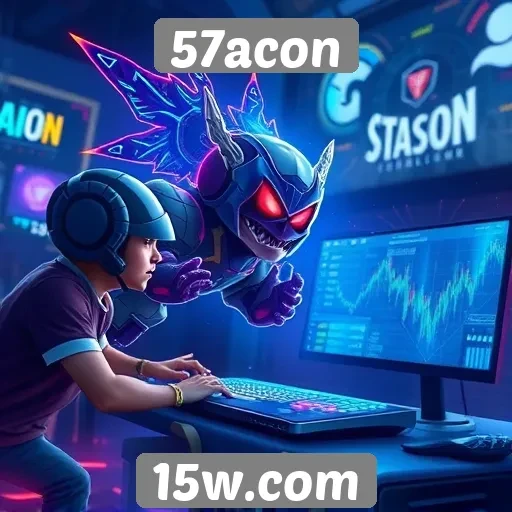 Impacto do 57acon na indústria de jogos online